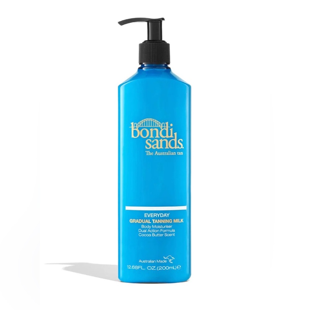 Bondi Sands Everyday Gradual Tanning Milk Body Moisturizer 12.68 fl oz Opened